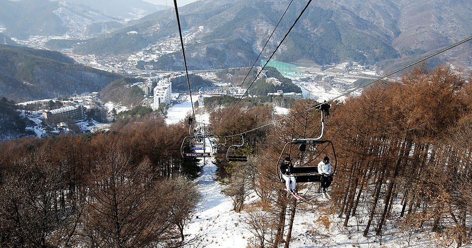 冬天韩国滑雪攻略-首尔可当天往返
